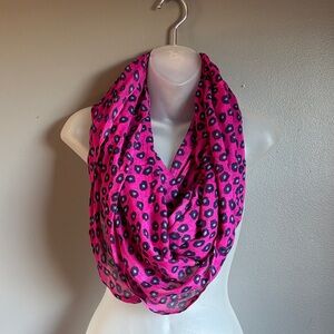 Lilly Pulitzer vibrant pink infinity scarf